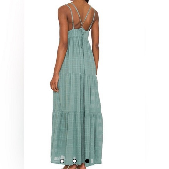 Young Fabulous & Broke YFB Long Maxi Vacation Dress in bright Yellow -S - Picture 8 of 8